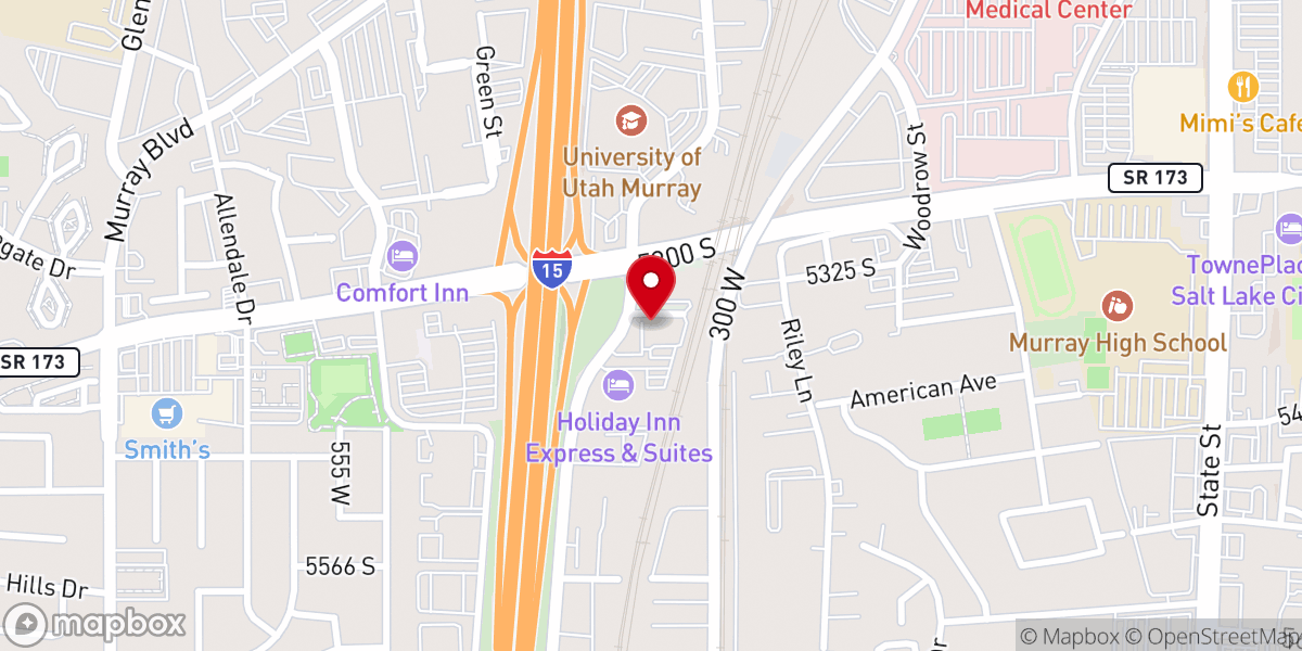 Map showing location of Freedom Ind. Baptist Church