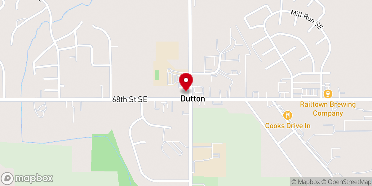 Map showing location of American Reformed Church