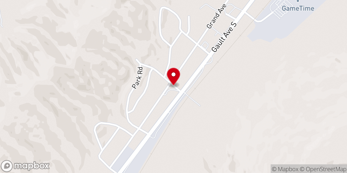 Map showing location of Freeman Church