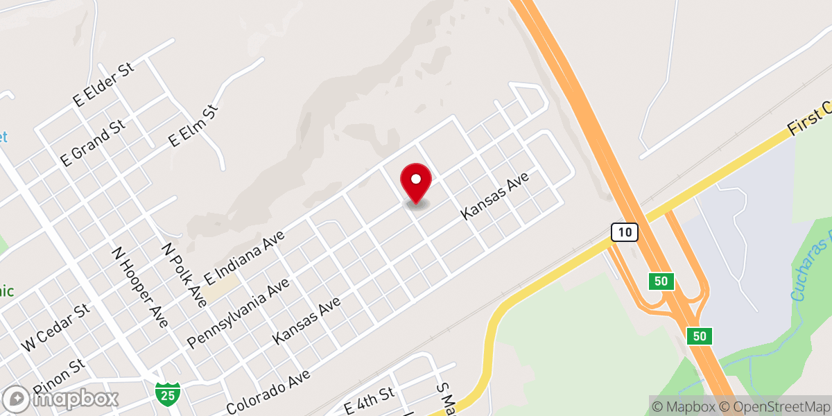 Map showing location of New Hope Community Church