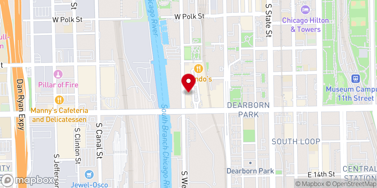 Map showing location of Life Mentoring Inc