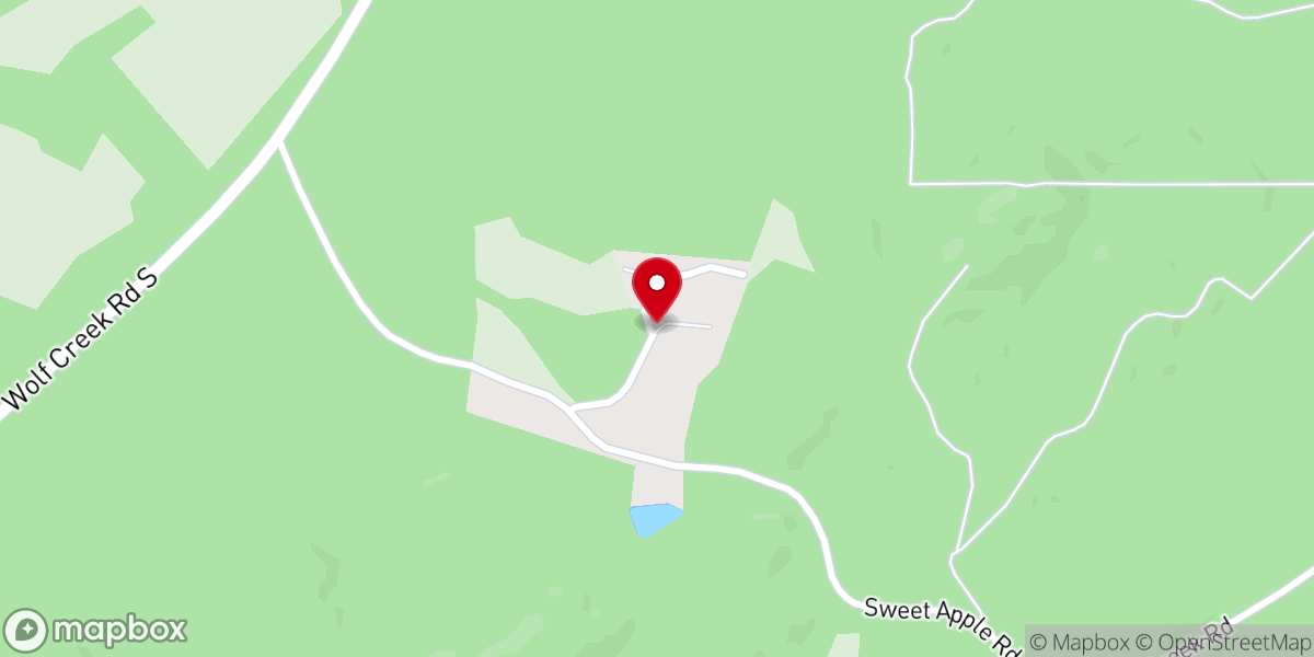 Map showing location of Applewood Farm