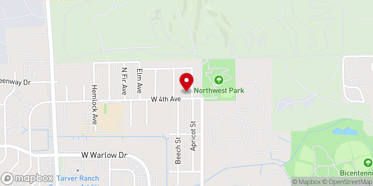 Map showing location of Gillette Seventh-day Adventist Church