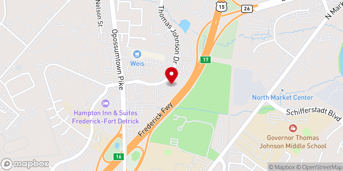 Map showing location of International Tree of Life Church Inc