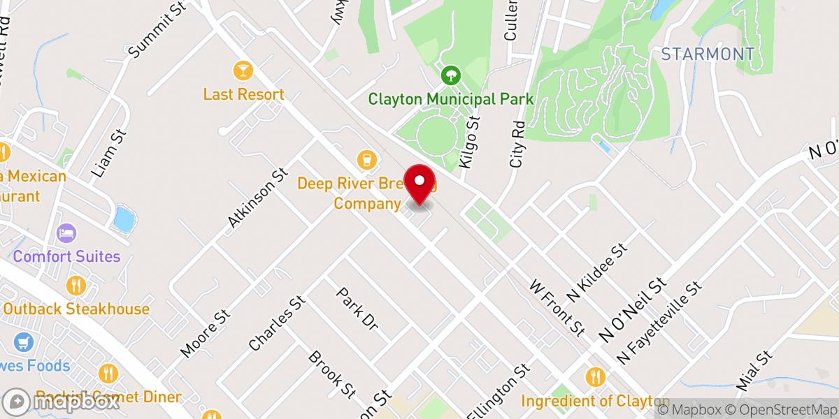 Map showing location of Generation Church