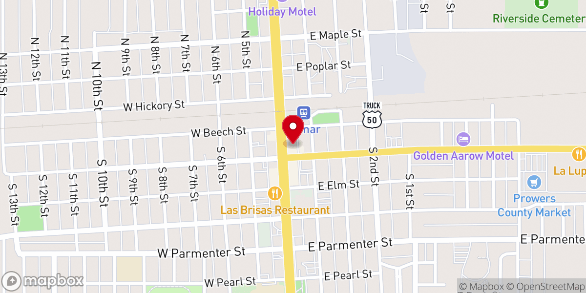 Map showing location of Brew Unto Others
