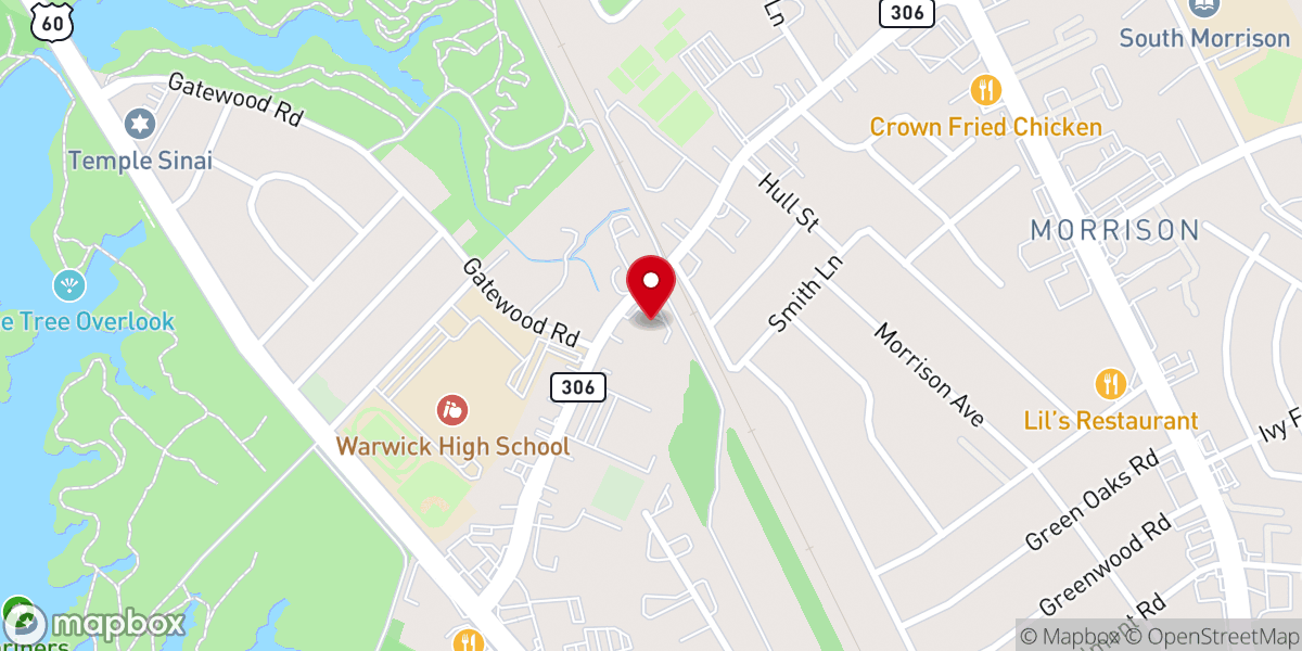 Map showing location of Saint Michael Hall