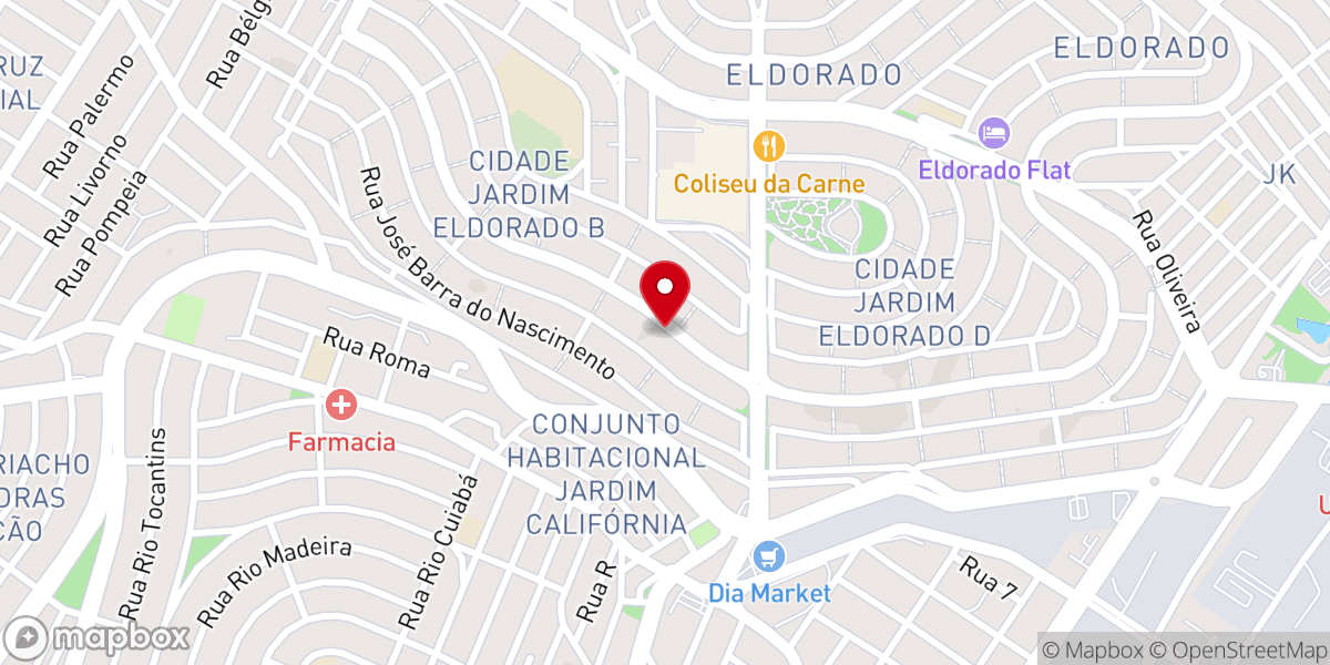 Map showing location of Crown Church