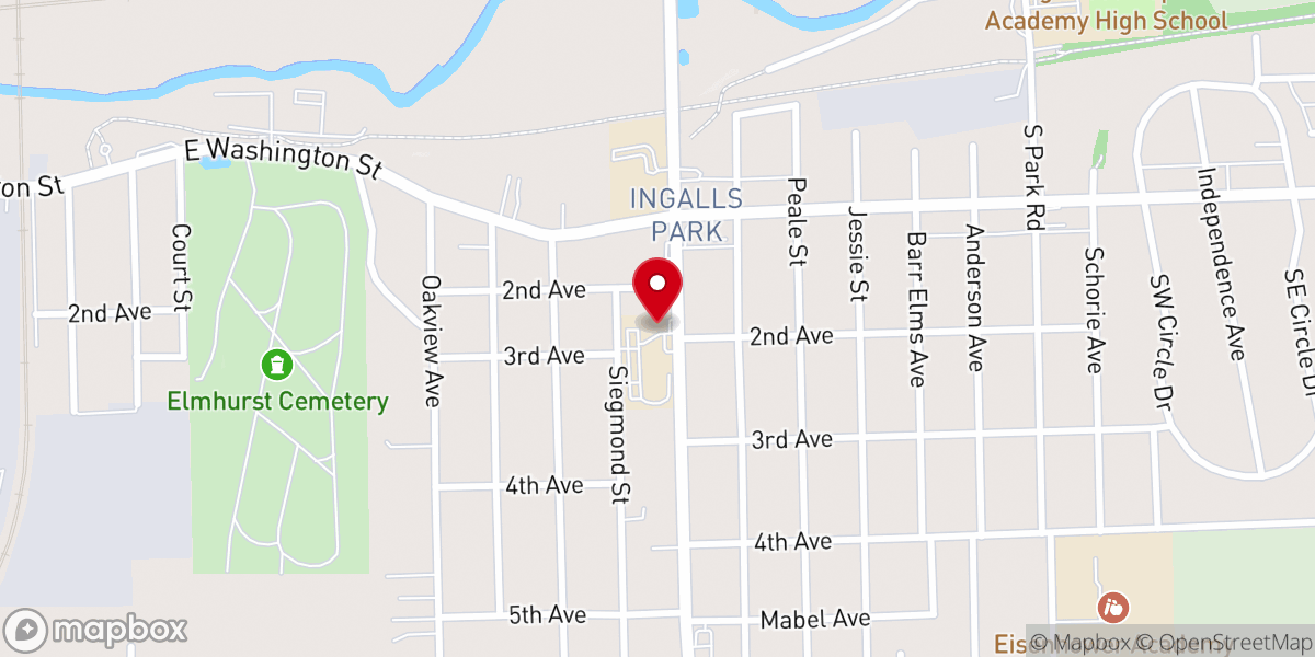 Map showing location of Our Lady of Perpetual Help Parish - St Mary Magdalene Catholic Church