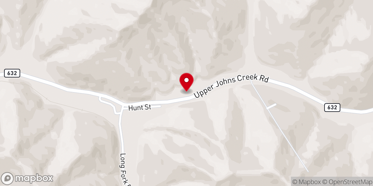 Map showing location of Kimper Church of God