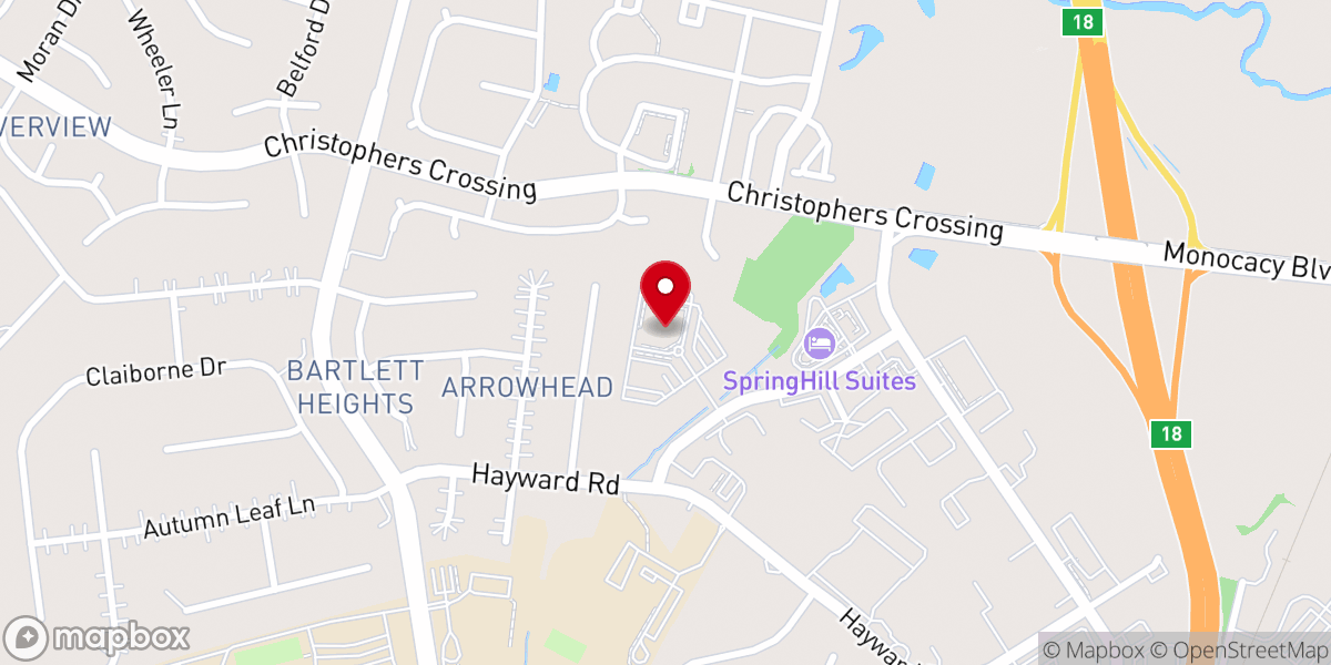 Map showing location of International Community Church