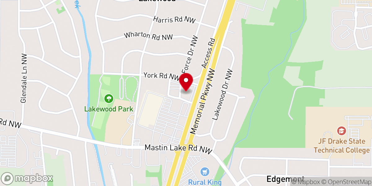 Map showing location of The Fellowship of Faith Church (TFOFC)