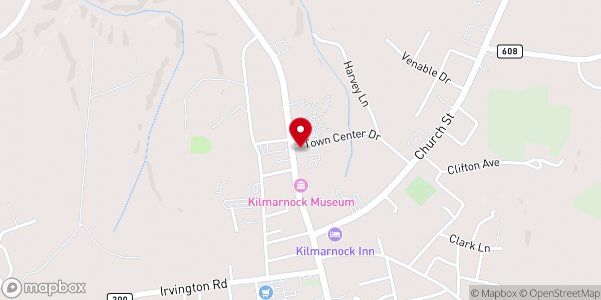 Map showing location of Christian Science Society