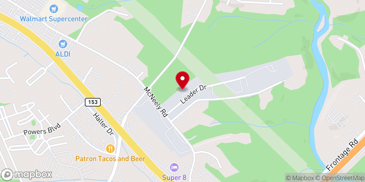 Map showing location of Living Word International