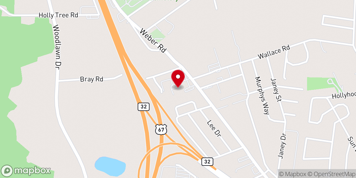 Map showing location of St Francois County Community / Educare of St. Francois County