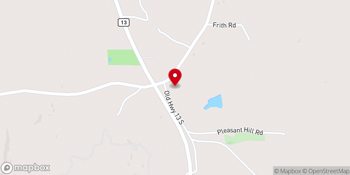 Map showing location of Morton Church of God
