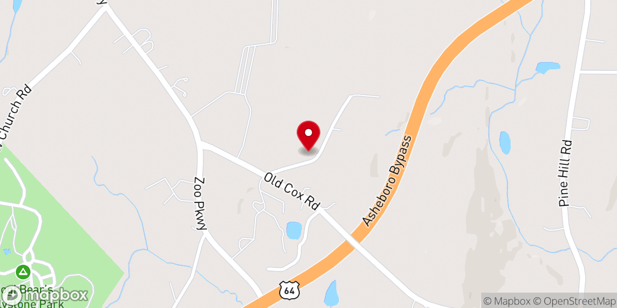 Map showing location of Christ Fellowship