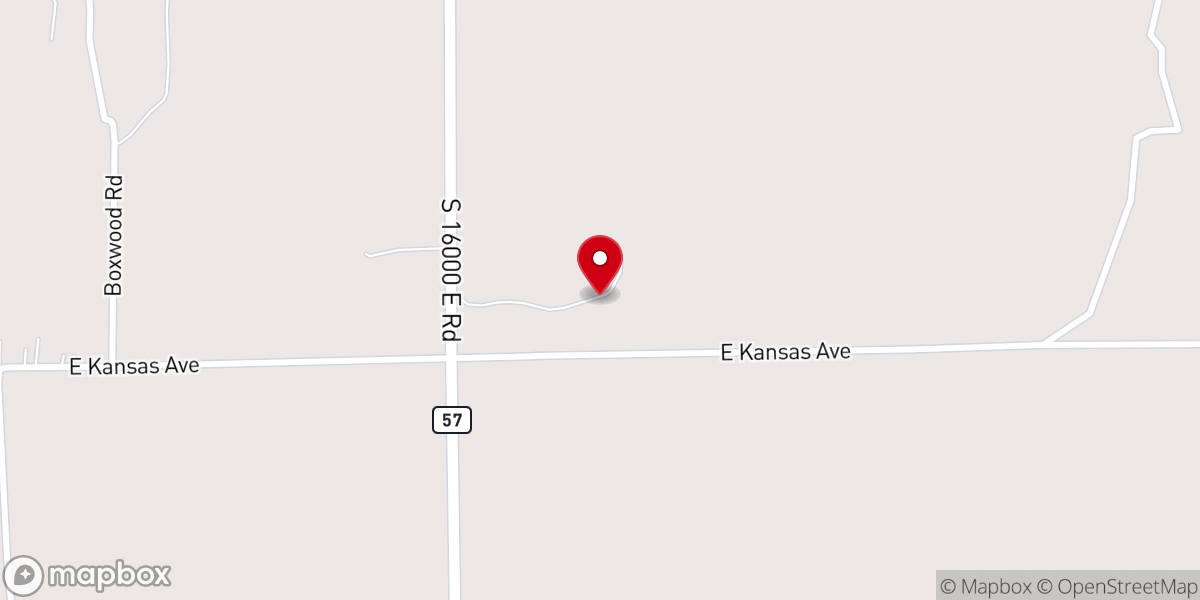 Map showing location of Bible Witness Camp