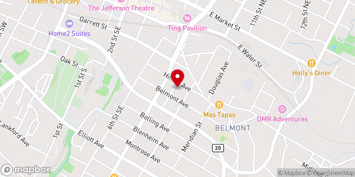 Map showing location of Church of the Good Shepherd (Anglican)