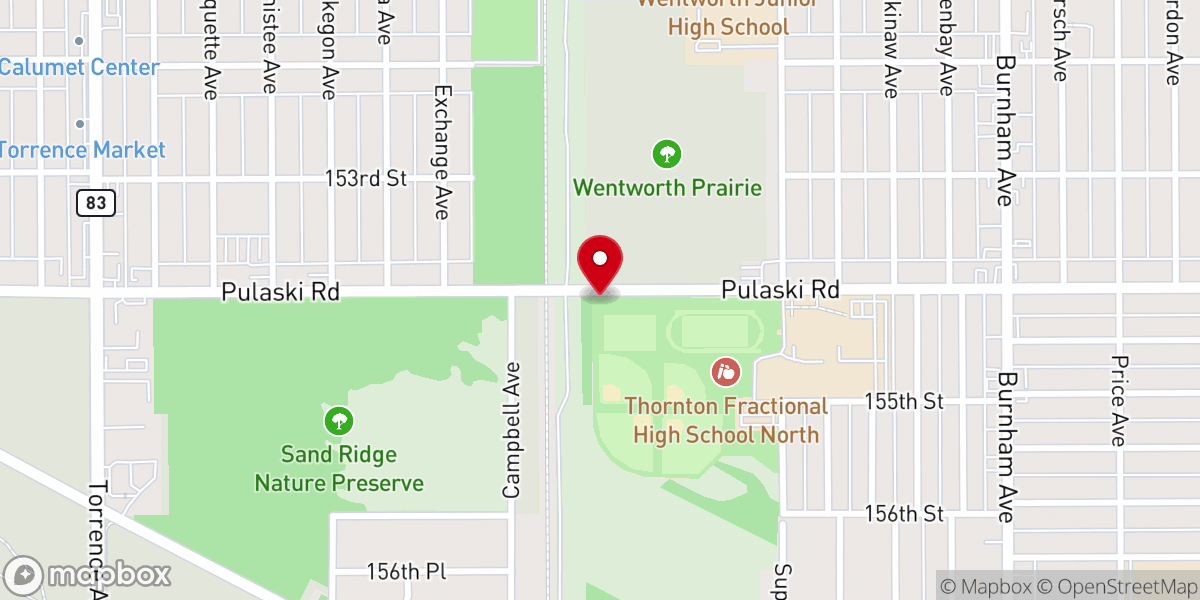Map showing location of True Revelation Ministries