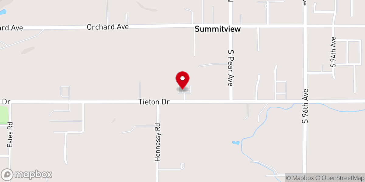 Map showing location of Redeemer Lutheran Church