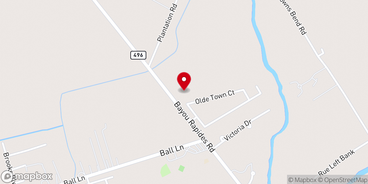 Map showing location of First New Light Baptist Church