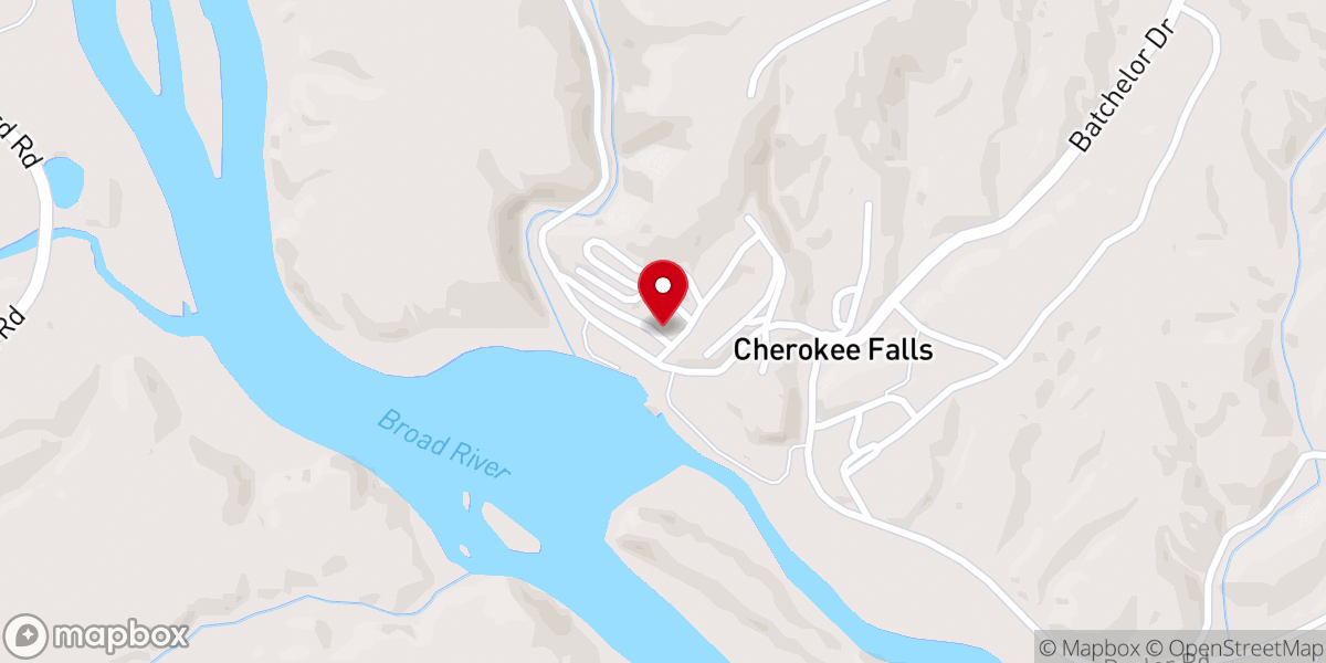 Map showing location of Christian Church