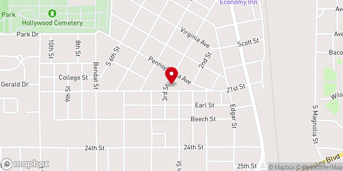 Map showing location of Cultural Fellowship