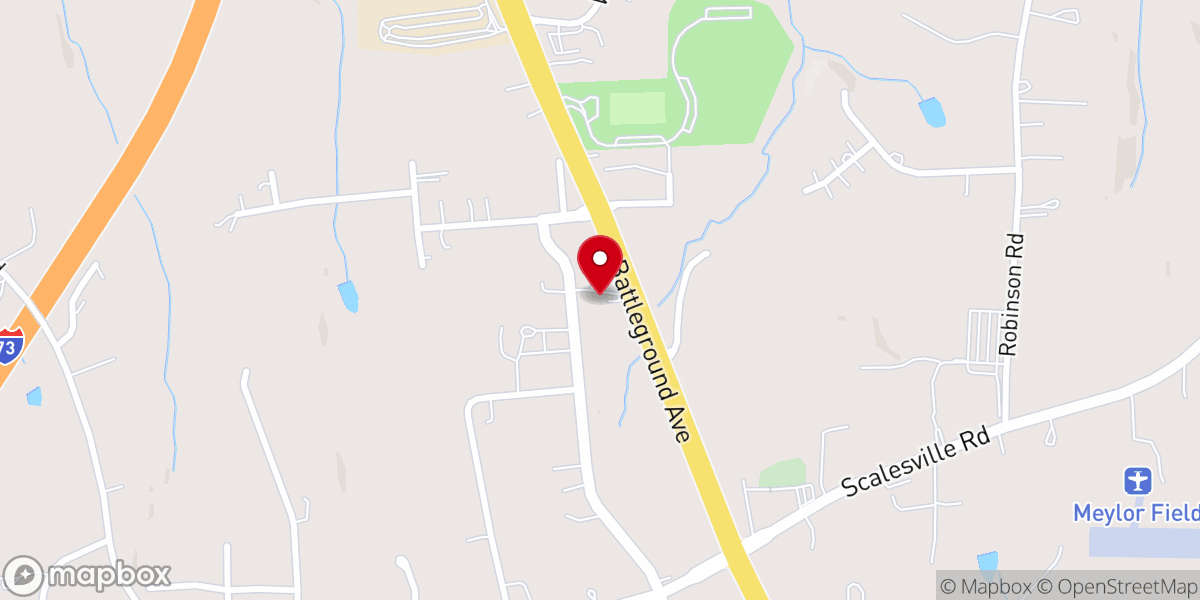 Map showing location of Fair Grove Missionary Baptist Church