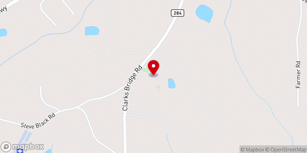 Map showing location of Trinity United Methodist Church
