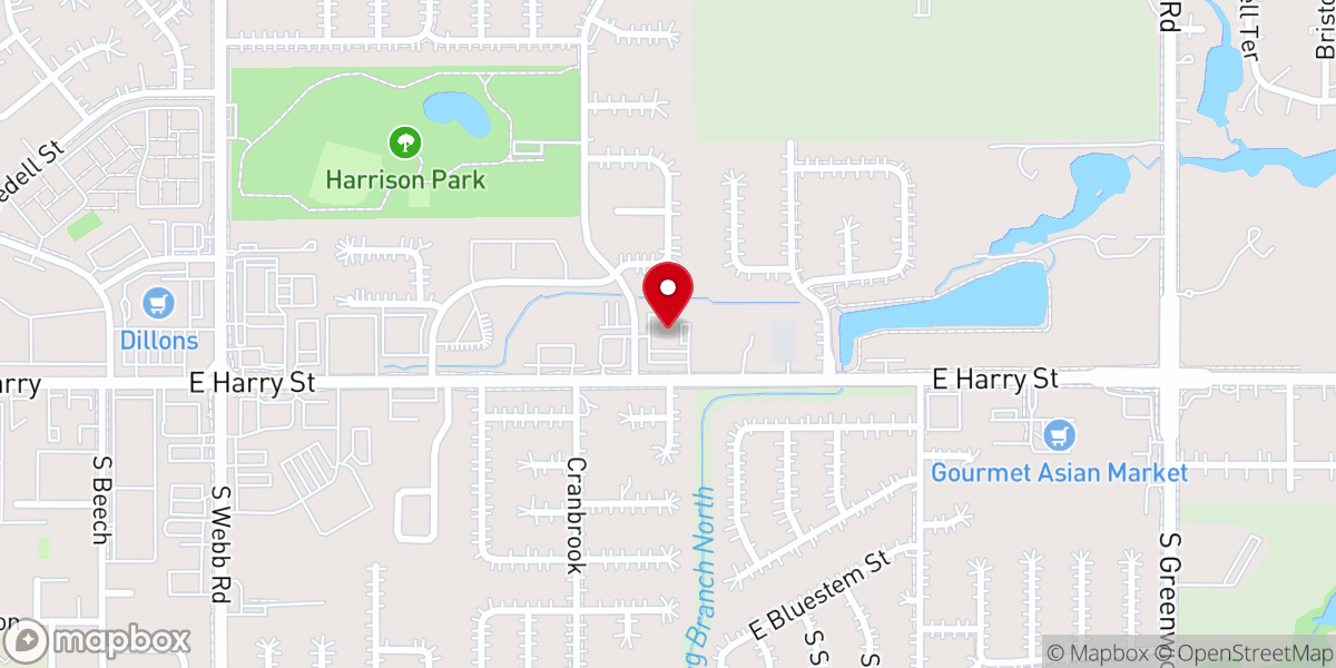 Map showing location of Revelation Ministries Church