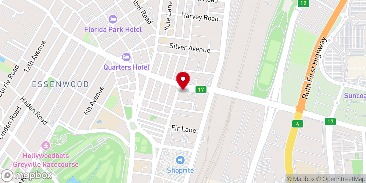 Map showing location of São José Catholic Church