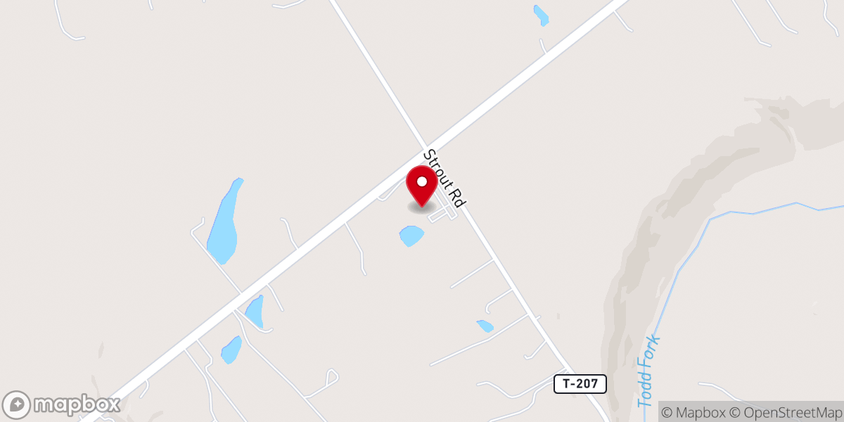 Map showing location of Fellowship of Praise
