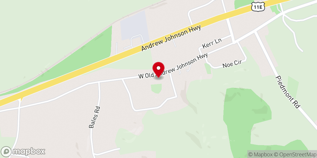 Map showing location of Young's Memorial AME Zion