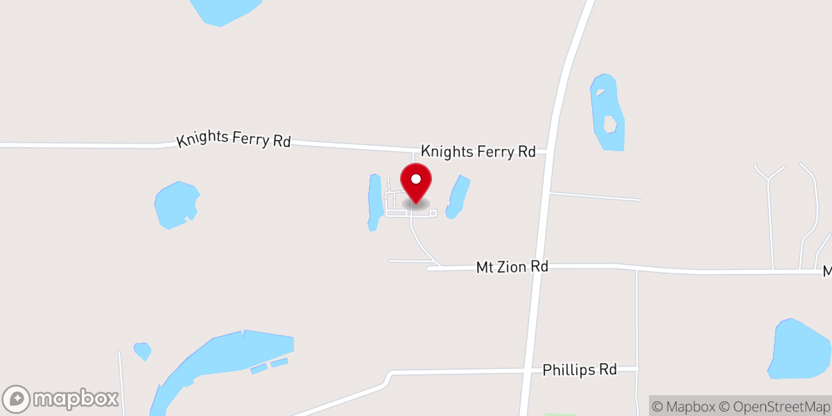Map showing location of Highgrove Farm