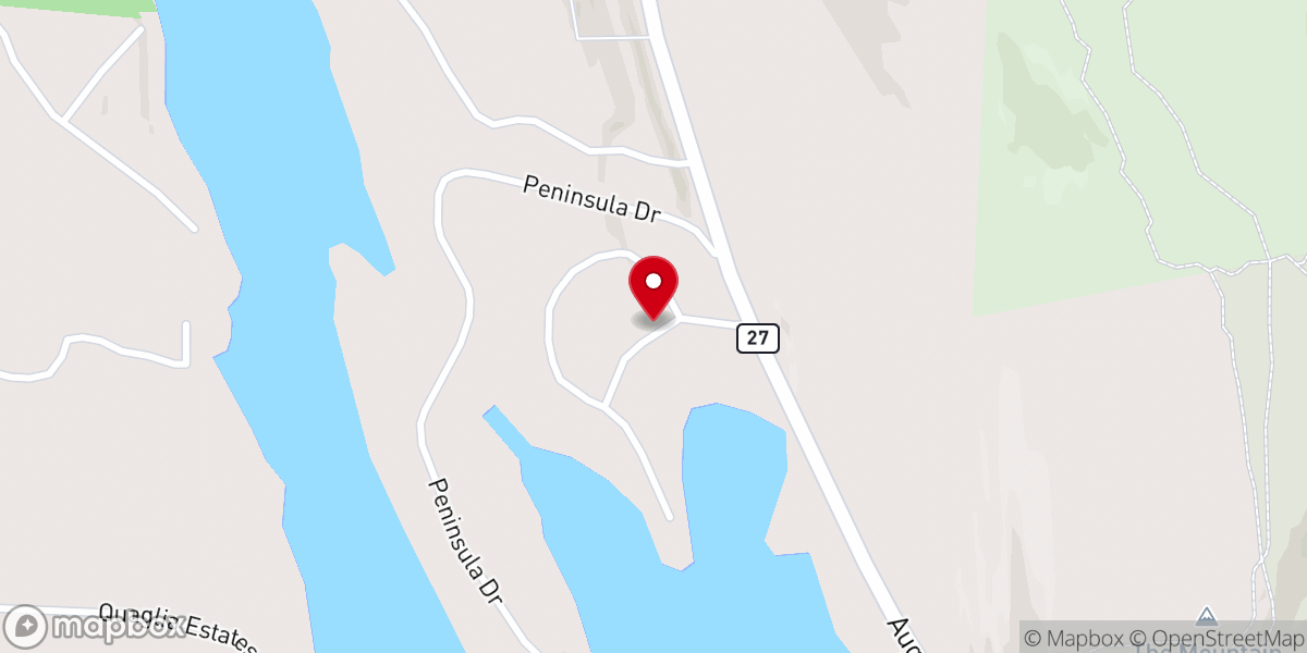 Map showing location of Union Church UMC Parsonage
