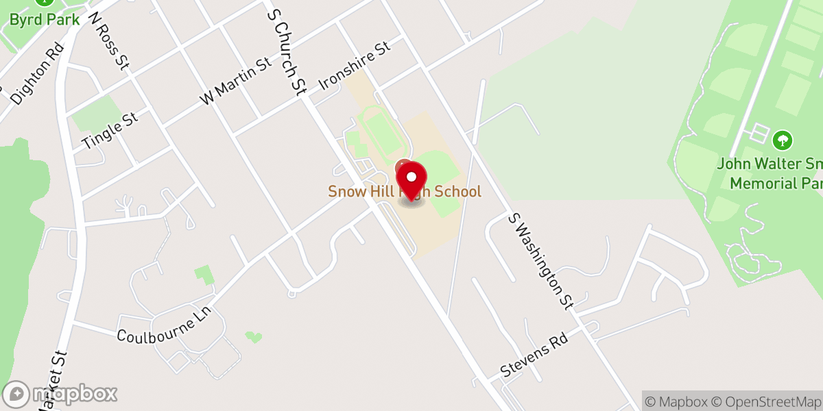Map showing location of Marine Corporation JROTC