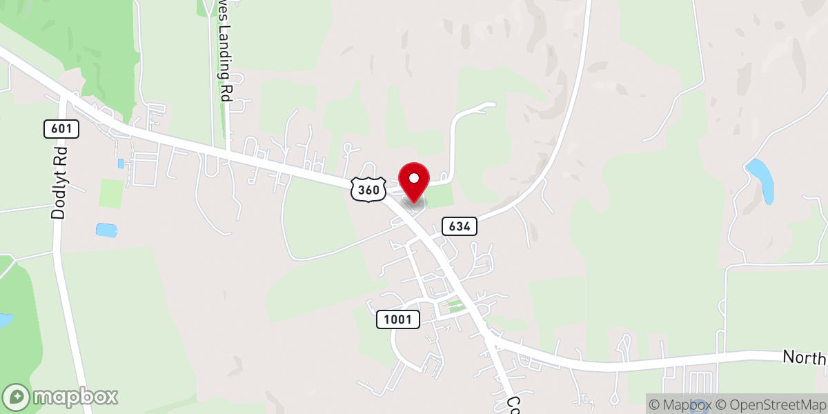 Map showing location of St Stephen's Episcopal Church