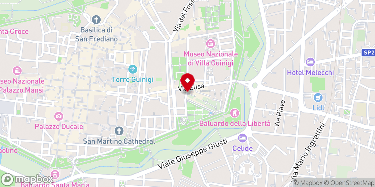 Map showing location of Chiesa di San Micheletto