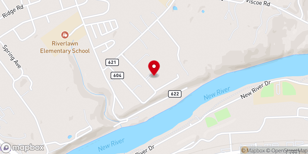 Map showing location of Sure Foundation Christian