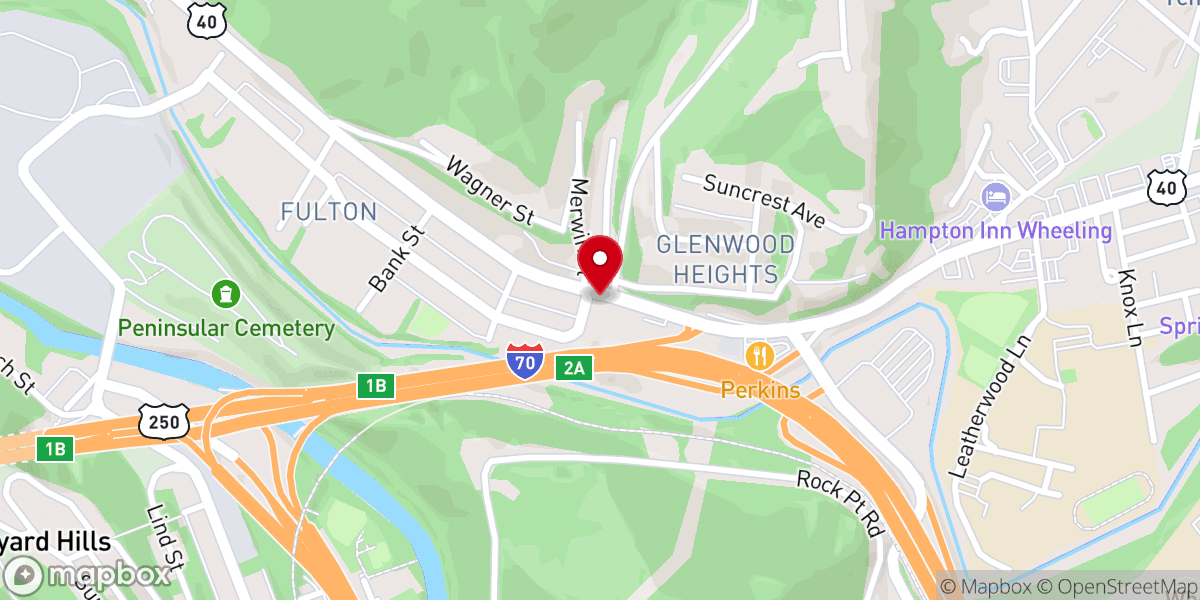 Map showing location of Catholic Neighborhood Center