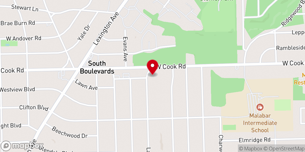 Map showing location of Emanuel Jacob Congregation