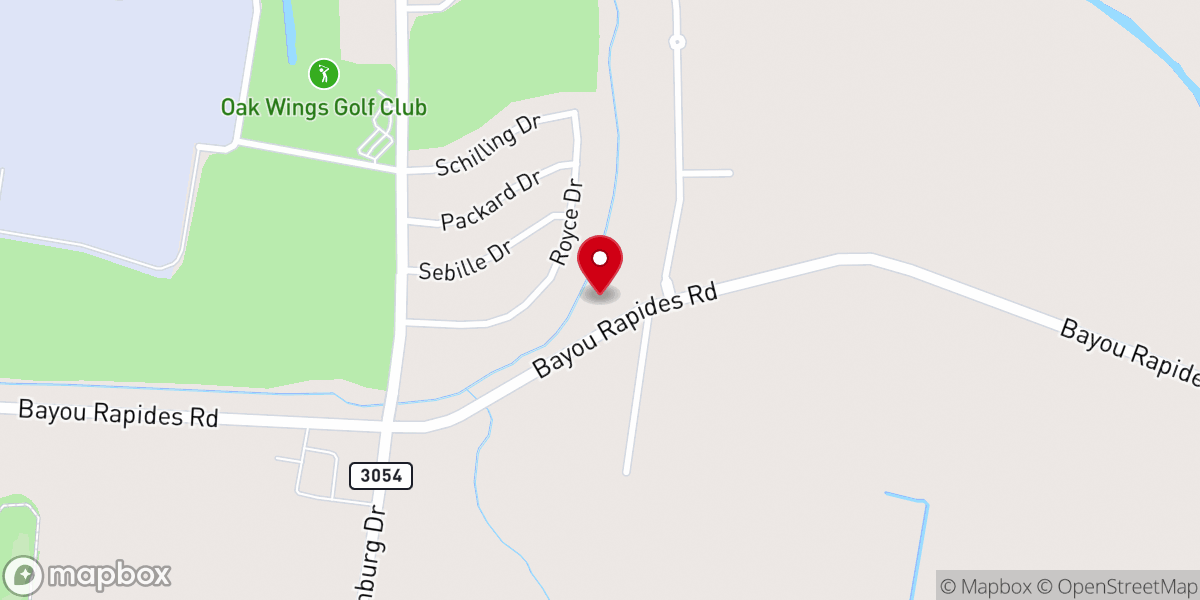 Map showing location of First Bethlehem Baptist Church