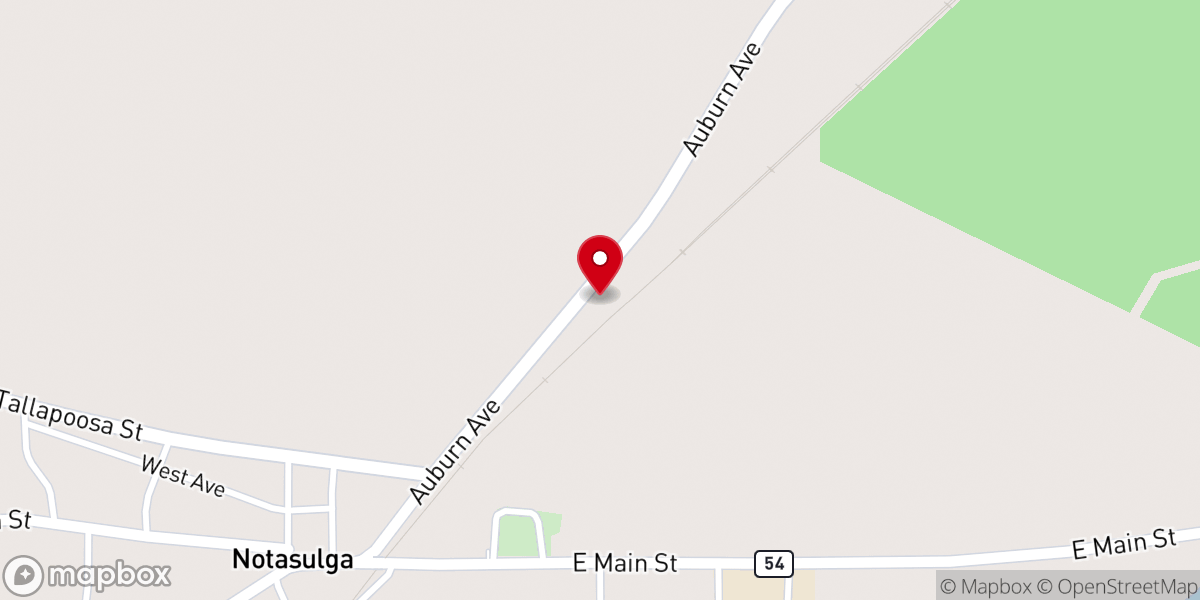 Map showing location of Macedonia Baptist Church