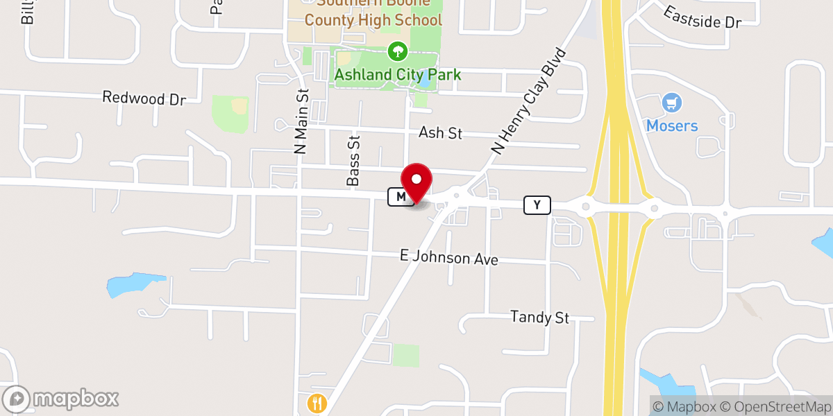Map showing location of Walk in Faith Church