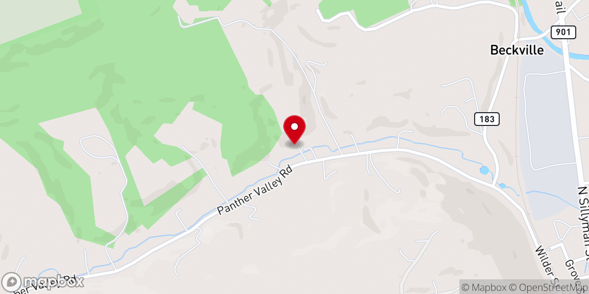 Map showing location of Ott Randolph B