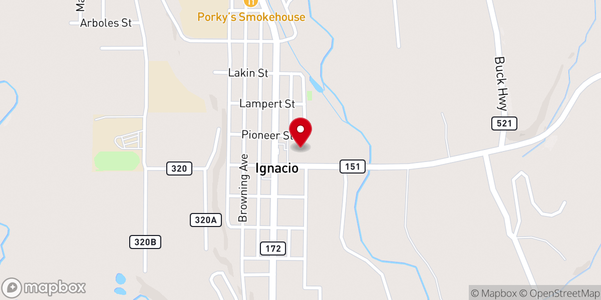 Map showing location of ELHI Community Center
