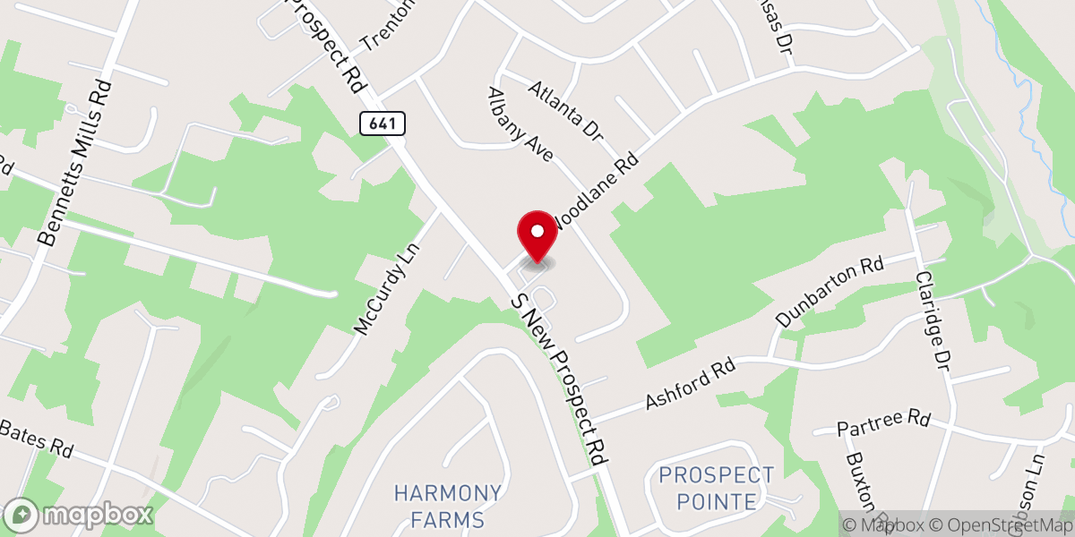 Map showing location of Congregation Mikvah of Jackson Inc