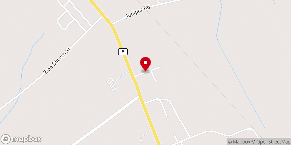 Map showing location of Housing & Community Redevelopment Authority of Marlboro County