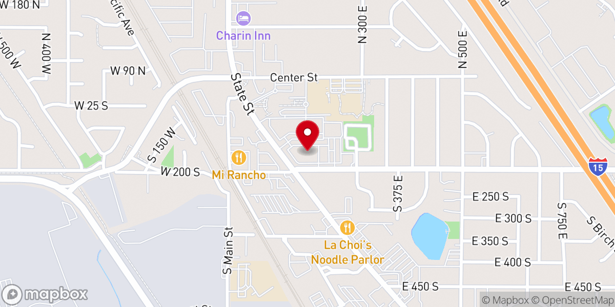 Map showing location of Berean Presbyterian Church
